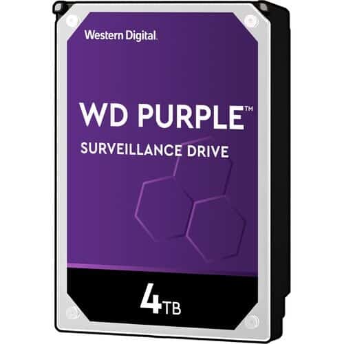 WD Purple 4TB Surveillance 5400 RPM HDD