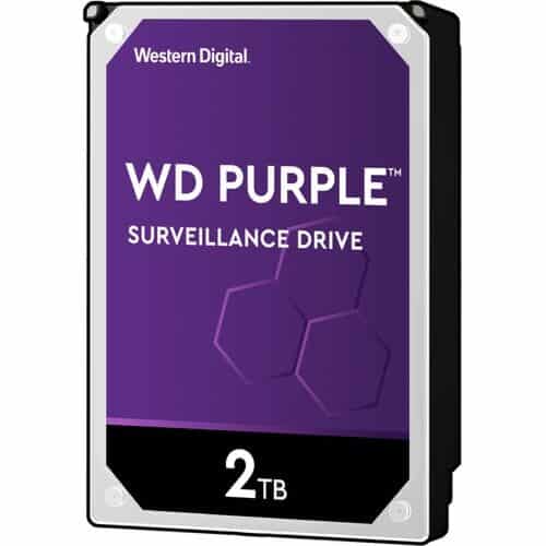 WD Purple 2TB Surveillance 5400 RPM HDD