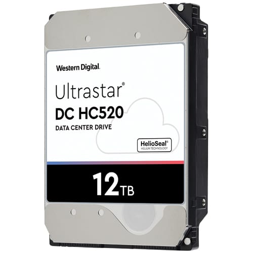 WD Ultrastar DC HC520 12TB SATA HDD