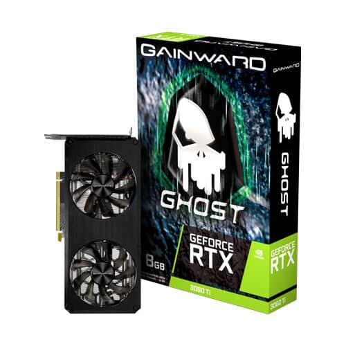 Gainward - RTX 3060 Ti Ghost V1 LHR - 8GB GDDR6 - Gaming Graphics Card