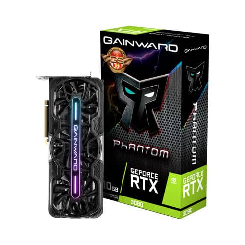 Gainward - GeForce RTX 3080 Phantom GS - 10GB GDDR6X - Gaming Graphic Card