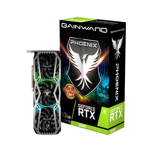 Gainward - RTX 3080 Phoenix GS - 10GB GDDR6X - Gaming Graphic Card