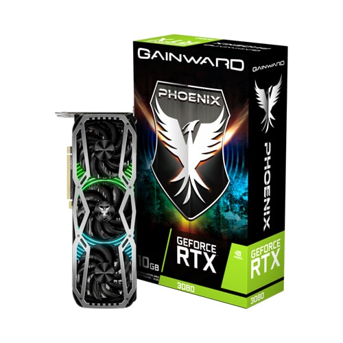 Gainward - RTX 3080 Phoenix - 10GB DDR6 - Gaming Graphic Card