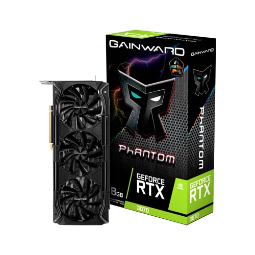Gainward - RTX 3070 Phantom+ - 8GB GDDR6 - Gaming Graphics Card