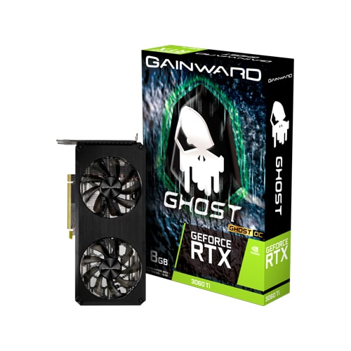 Gainward - RTX 3060 Ti Ghost OC - 8GB GDDR6 - Gaming Graphic Card