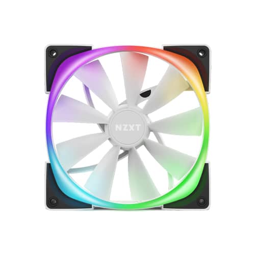 NZXT AER RGB 2 Case Fan 140mm – White | HF-28140-BW in Dubai | Delivery ...