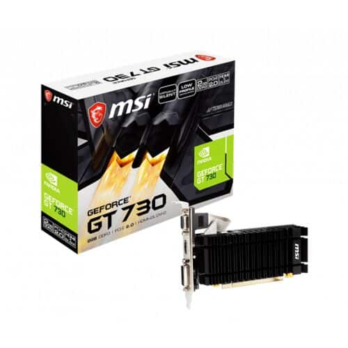 Msi - GeForce GT 730 OC - 2GB DDR3 - Gaming Graphics Card