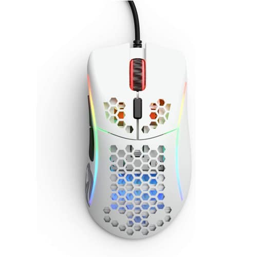 Glorious - D Minus - Wired - Gaming Mouse - Matte White