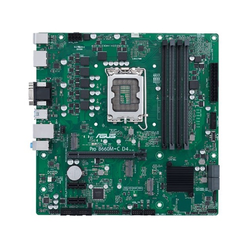 Asus PRO B660M-C D4-CSM LGA 1700 Micro-ATX Motherboard