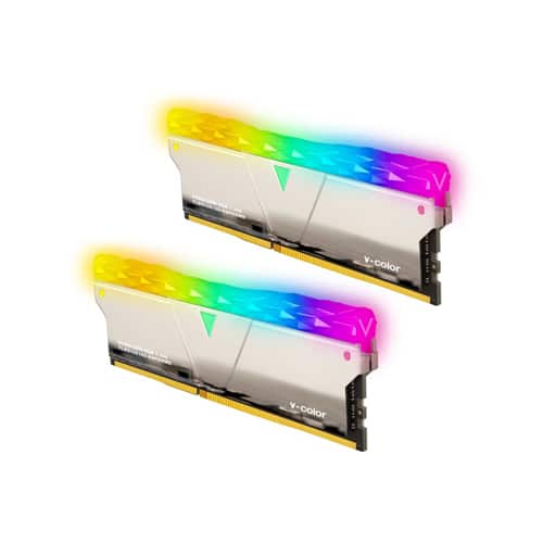 V-Color Prism Pro RGB 16GB (2x8GB) 3200MHz DDR4 RAM - Silver