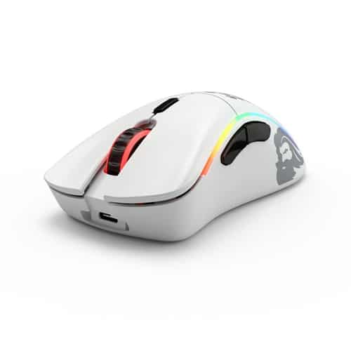 Glorious - D Minus - Wireless - Gaming Mouse - Matte White
