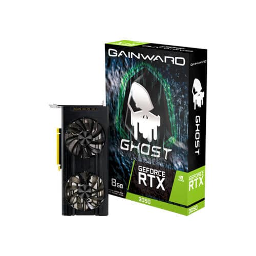 Gainward - RTX 3050 Ghost - 8GB GDDR6 - Gaming Graphics Card