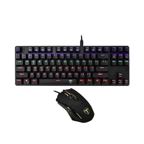 T-Dagger - Advance Force 2 In 1 - Wired - Gaming Keyboard & Gaming Mouse - Black