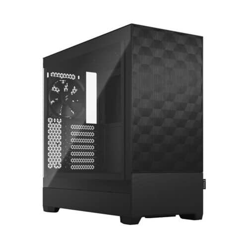 FRACTAL Pop Air Mid Tower Tempered Glass Gaming Case - Black