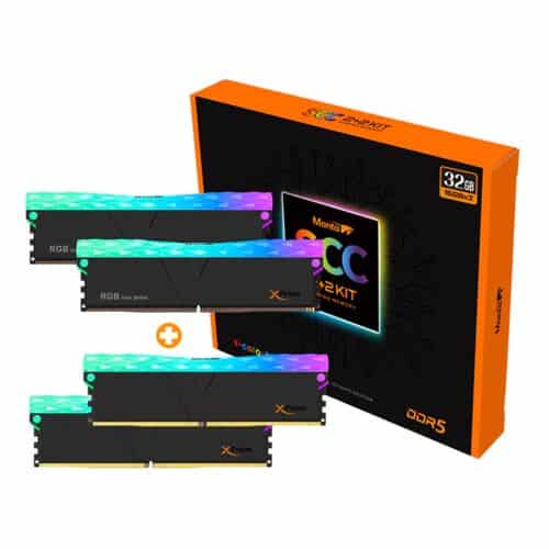 V-Color Manta XPrism 32GB (2x16GB) 6000Mhz DDR5 With SSC RGB KIT Gaming Memory