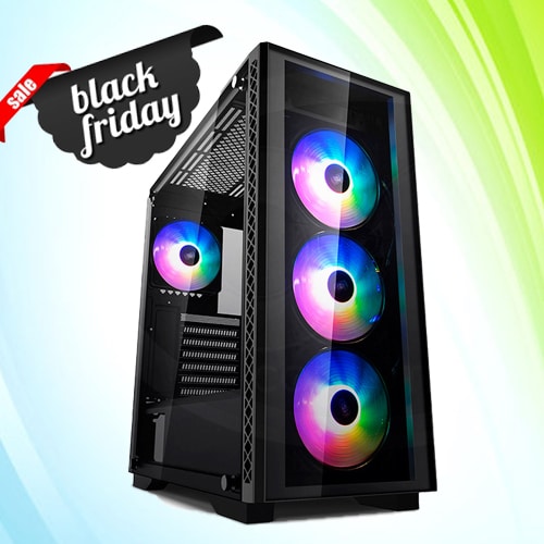 Black Friday Gaming PC (Intel i5-12400F, RTX 3050, 16GB RAM)