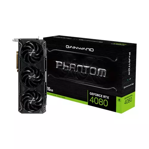 Gainward - GeForce RTX 4080 Phantom - 16GB GDDR6 - Gaming Graphics Card