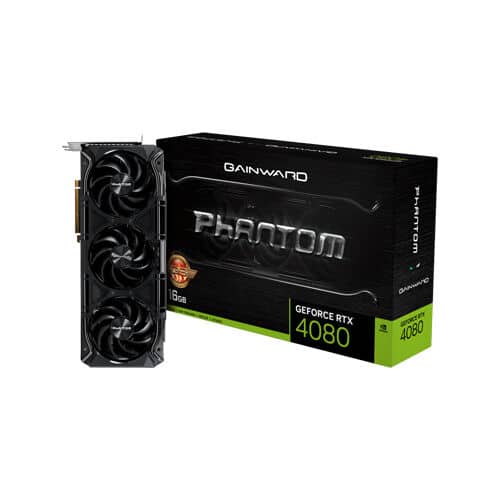 Gainward - GeForce RTX 4080 Phantom GS - 16GB GDDR6X - Gaming Graphic Card