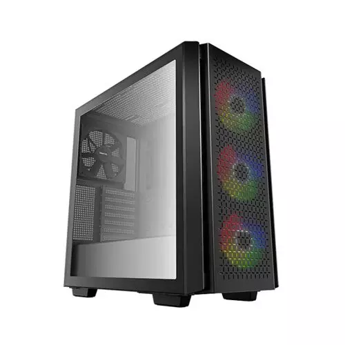 DeepCool CG560 RGB Mid-Tower Case - Black