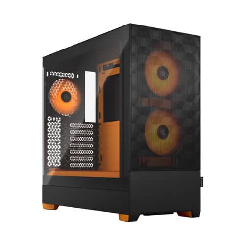 Fractal Pop Air RGB Orange Core TG Gaming Case