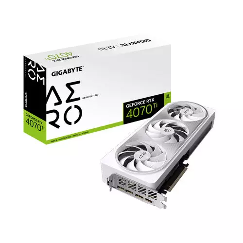 Gigabyte - GeForce RTX 4070 Ti AERO OC - 12GB GDDR6X - Gaming Graphics Card