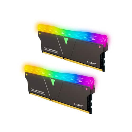 V-Color Prism Pro RGB 32GB (2x16) 3600MHz DDR4 RAM - Black
