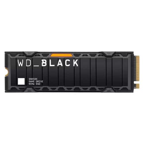 WD Black SN850X With Heatsink 2TB Gen4 NVMe M.2 SSD