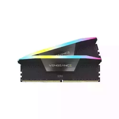 Corsair Vengeance RGB 32GB (2x16GB) 6200MHz DDR5 RAM - Black