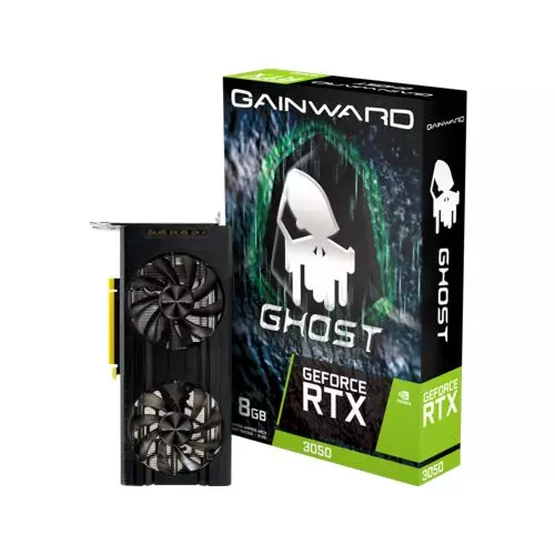Gainward - GeForce RTX 3050 Ghost - 8GB GDDR6 - Gaming Graphic Card