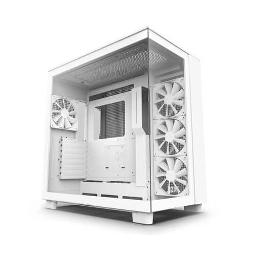NZXT H9 Flow Edition White ATX Mid Tower Case