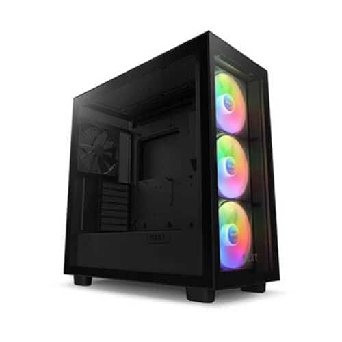 NZXT H7 Elite RGB ATX Mid Tower Gaming Case - Black