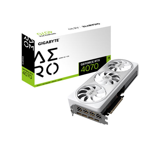 Gigabyte - GeForce RTX 4070 AERO OC - 12G GDDR6X - Gaming Graphics Card