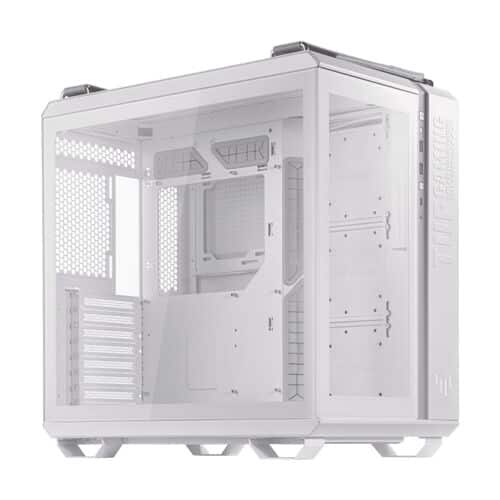 Asus TUF GT502 Mid Tower ATX Tempered Glass Gaming Case - White