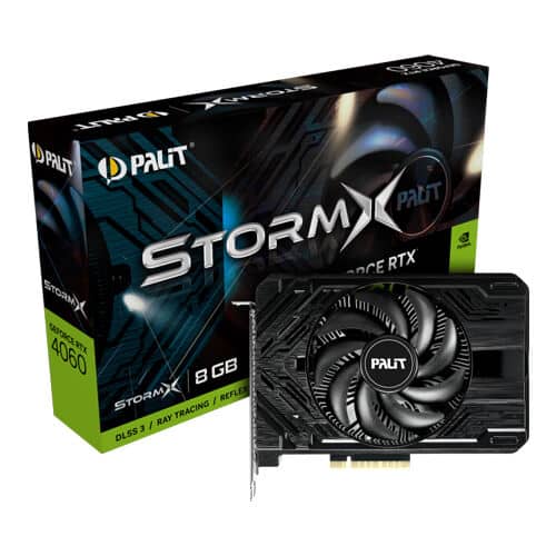 Palit GeForce RTX 4060 StormX 8GB GDDR6 Graphics Card