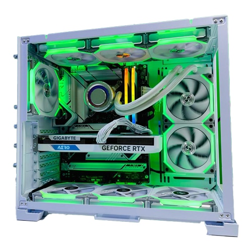 Snow White Gaming PC (Intel i7-13700K, RTX 4070, 32GB RAM)