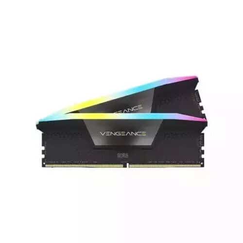 Corsair Vengeance RGB 64GB (2x32) DDR5 5600MHz RAM - Black