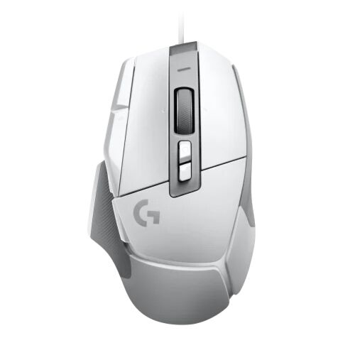 Logitech G502 X Optical Mechanical Wired Gaming Mouse - White