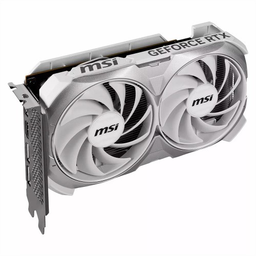 MSI GeForce RTX 4060 VENTUS 2X WHITE 8G OC Graphic Card, DLSS 3 > 912-V516-030