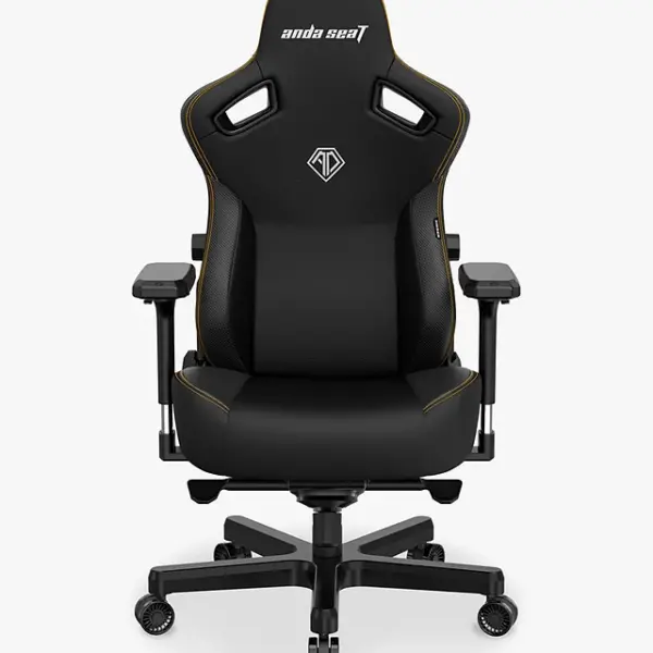 AndaSeat Kaiser 3 Series Premium XL Size PVC Leather Gaming Chair - ELEGANT BLACK