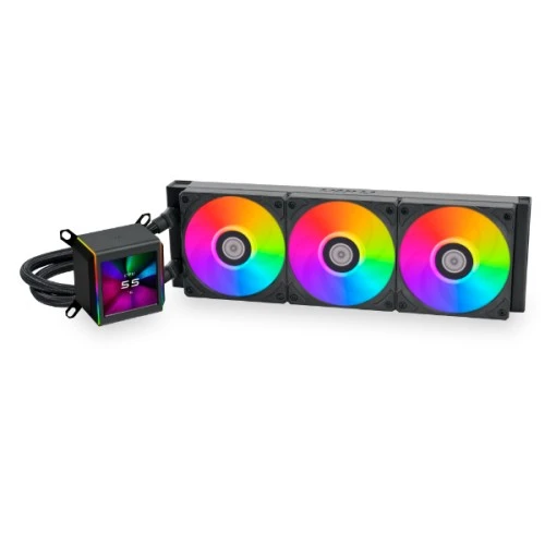 Lian Li Galahad II 360 LCD RGB Fan Liquid CPU Cooler - Black | GA2ALCD36B