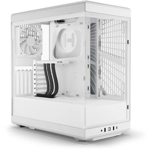 HYTE Y40 Mid-Tower S-Tier Aesthetic Case - Snow White