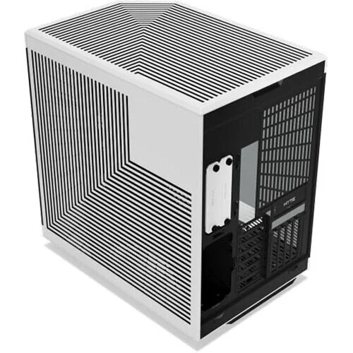 HYTE Y70 Touch With Dual Chamber Mid-Tower ATX Case - Black & White