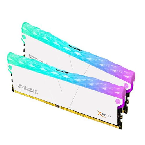 V-Color Manta XSky RGB 32GB (2x16GB) 6000MHz DDR5 RAM - White