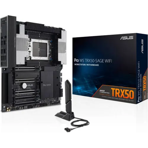 ASUS Pro WS TRX50-SAGE WIFI AMD sTR5 CEB Workstation Motherboard