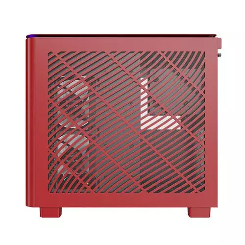 Montech KING 95 PRO Dual-Chamber ATX Mid-Tower Gaming Case - Red