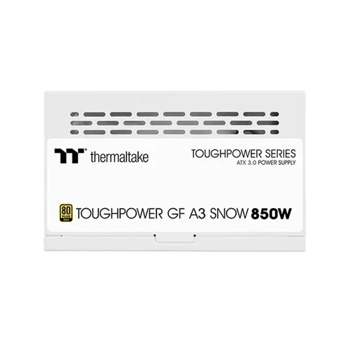 Thermaltake Toughpower GF A3 Snow 850W ATX 80 PLUS Gold Power Supply - White