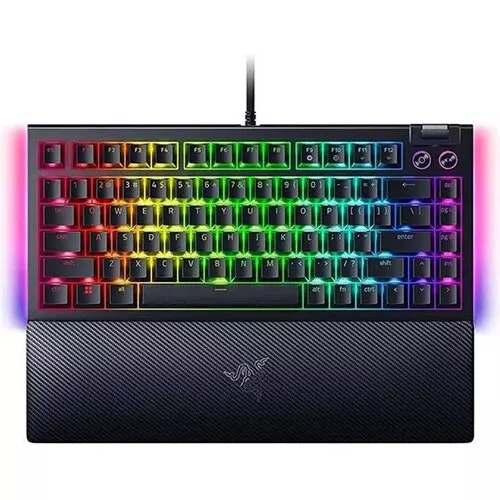 Razer BlackWidow V4 75% US Mechanical Gaming Keyboard - Black | RZ03-05000100-R3M1