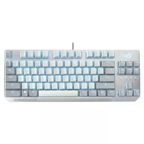 Asus X806 Rog Strix Scope NX TKL RGB Moonlight Wired Mechanical Gaming Keyboard - White