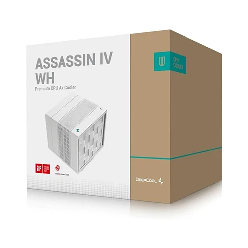 DeepCool ASSASSIN IV CPU Fan Cooler - White | R-ASN4-WHNNMT-G