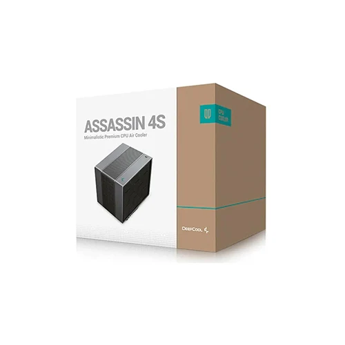DeepCool ASSASSIN 4S CPU Fan Cooler - Black | R-ASN4S-BKGPMN-G